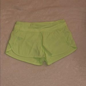 Ivivva neon yellow/green shorts